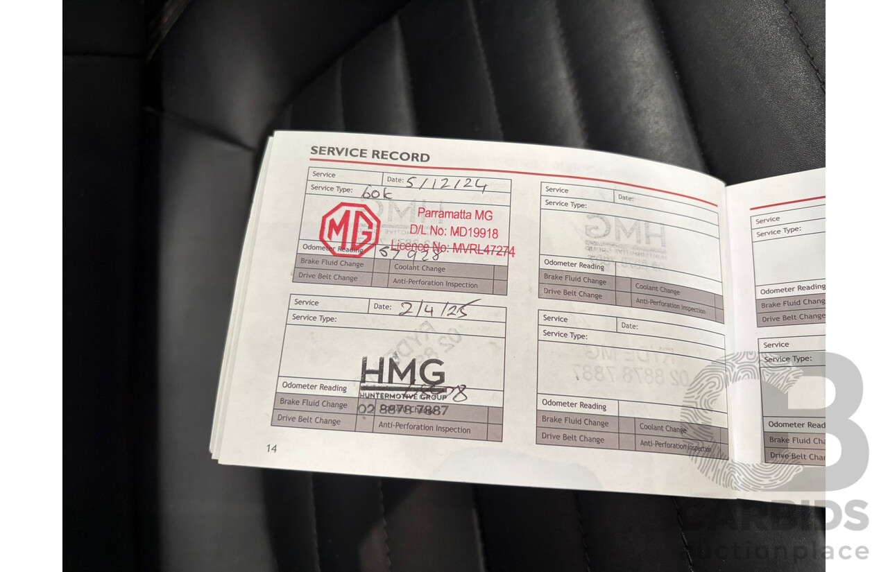 02/2023 MG HS Essence (FWD) SAS23 MY22 4d Wagon Diamond Red Metallic Turbo 1.5L