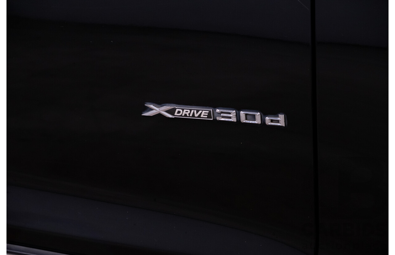 10/2011 BMW X3 Xdrive 30d F25 4d Wagon Black Sapphire Metallic Turbo Diesel 3.0L