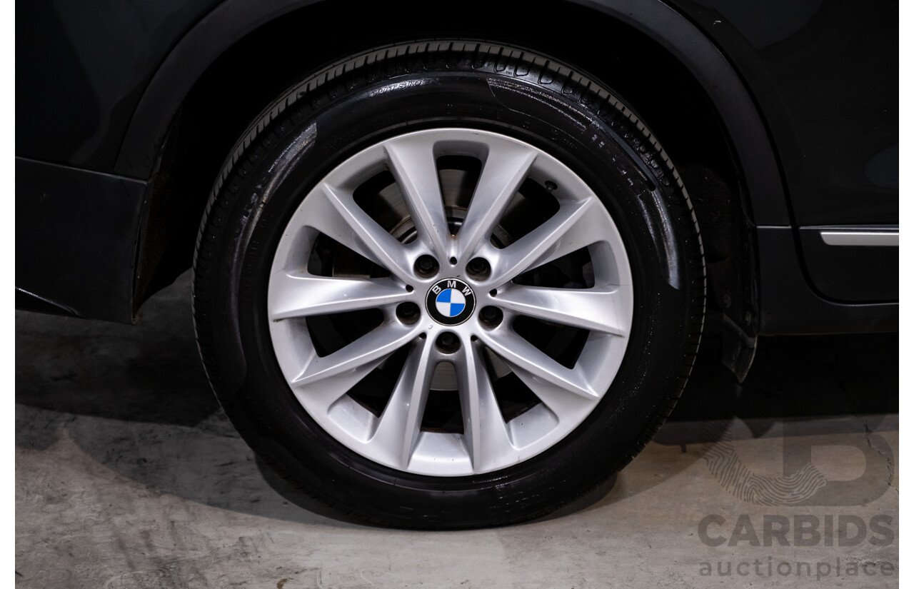 10/2011 BMW X3 Xdrive 30d F25 4d Wagon Black Sapphire Metallic Turbo Diesel 3.0L