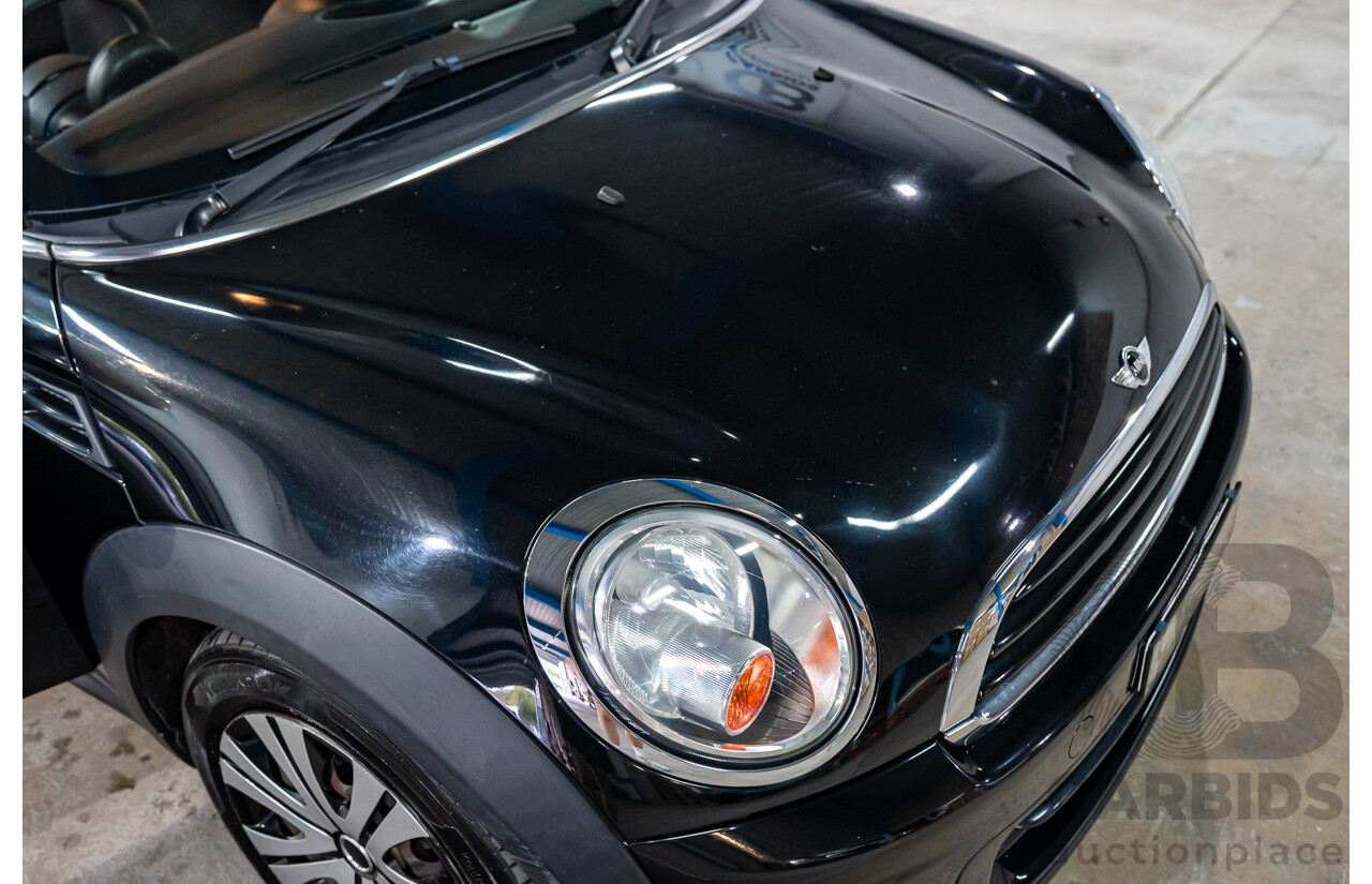 7/2011 Mini Cooper Ray R56 2d Hatchback Midnight Black Metallic 1.6L
