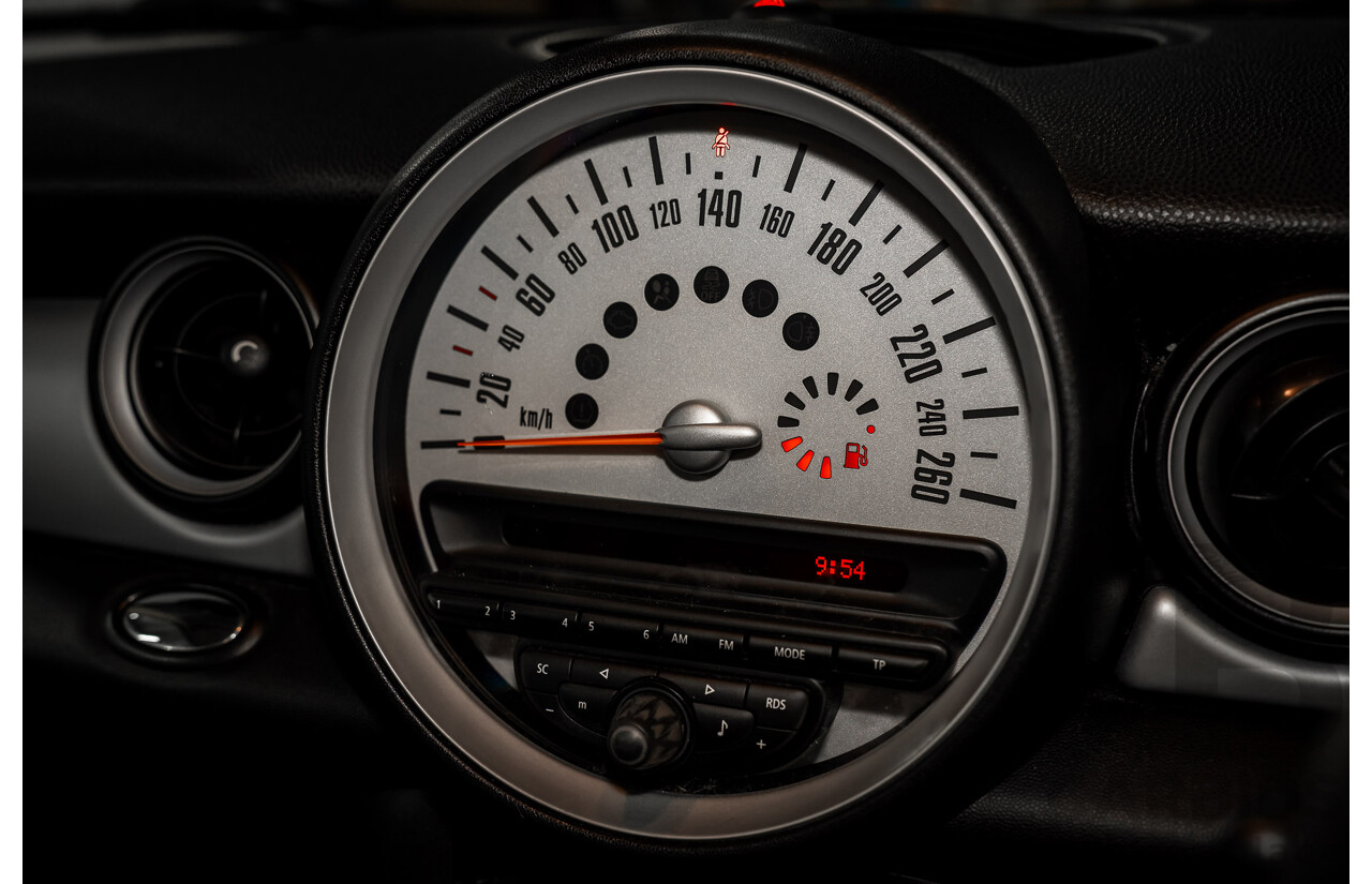7/2011 Mini Cooper Ray R56 2d Hatchback Midnight Black Metallic 1.6L