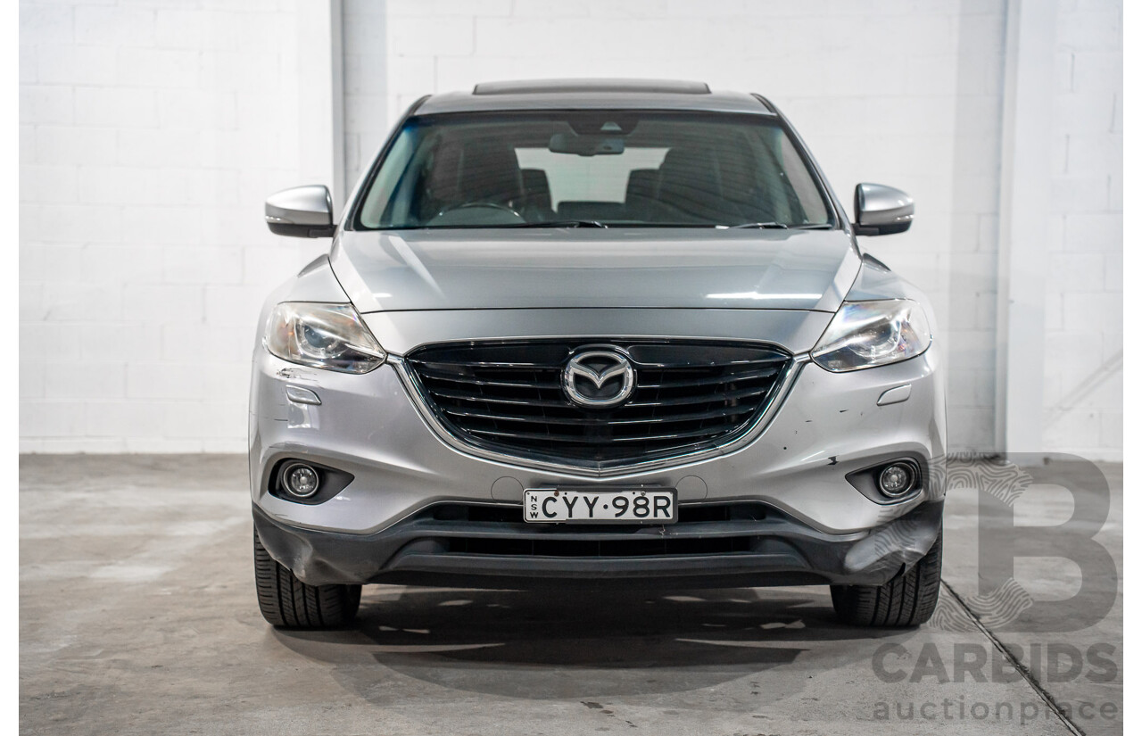 1/2015 Mazda Cx-9 Grand Touring MY14 4d Wagon Silver V6 3.7L