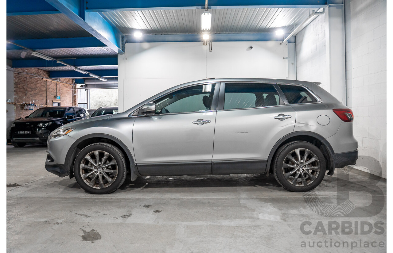 1/2015 Mazda Cx-9 Grand Touring MY14 4d Wagon Silver V6 3.7L