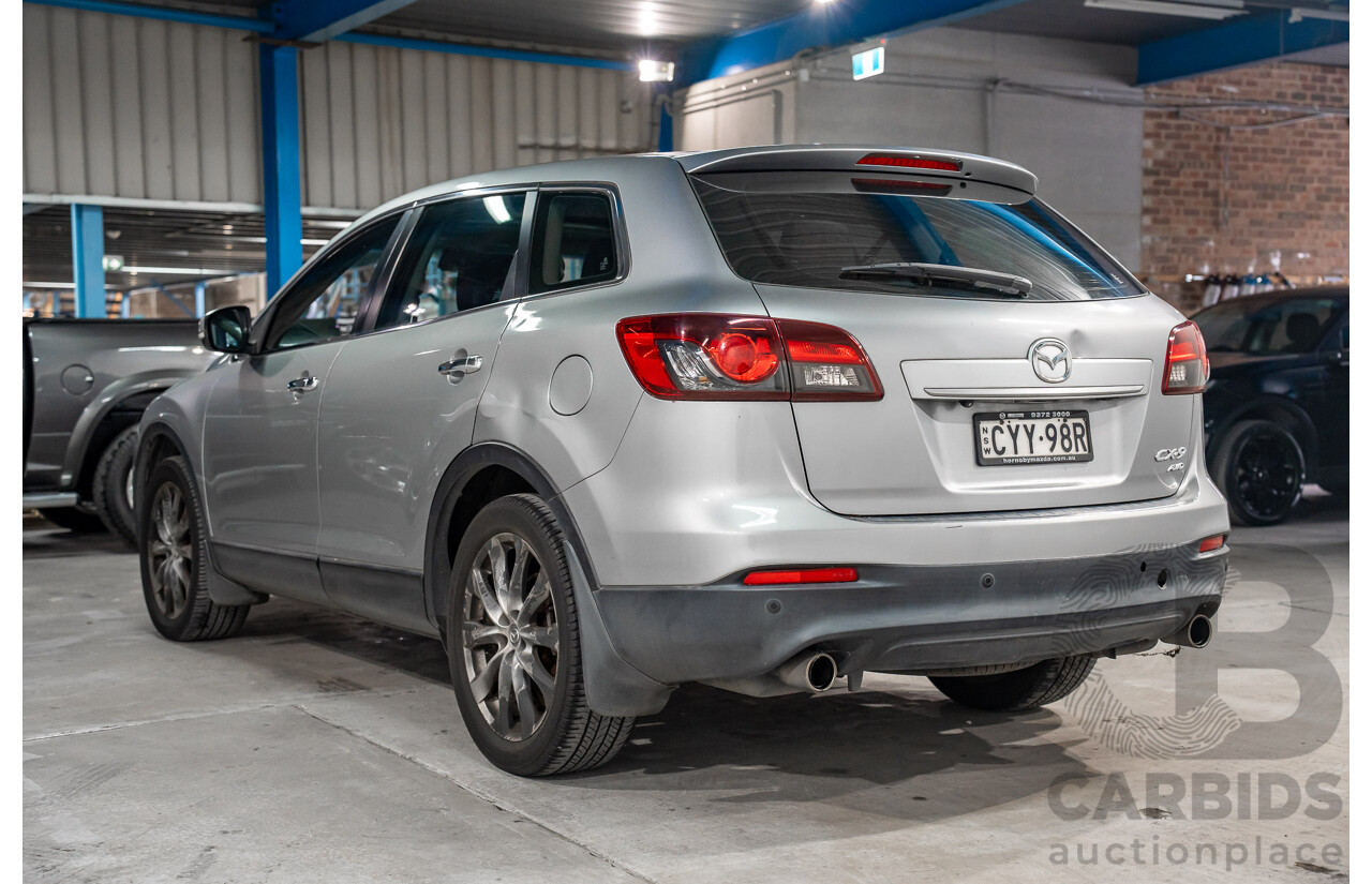 1/2015 Mazda Cx-9 Grand Touring MY14 4d Wagon Silver V6 3.7L