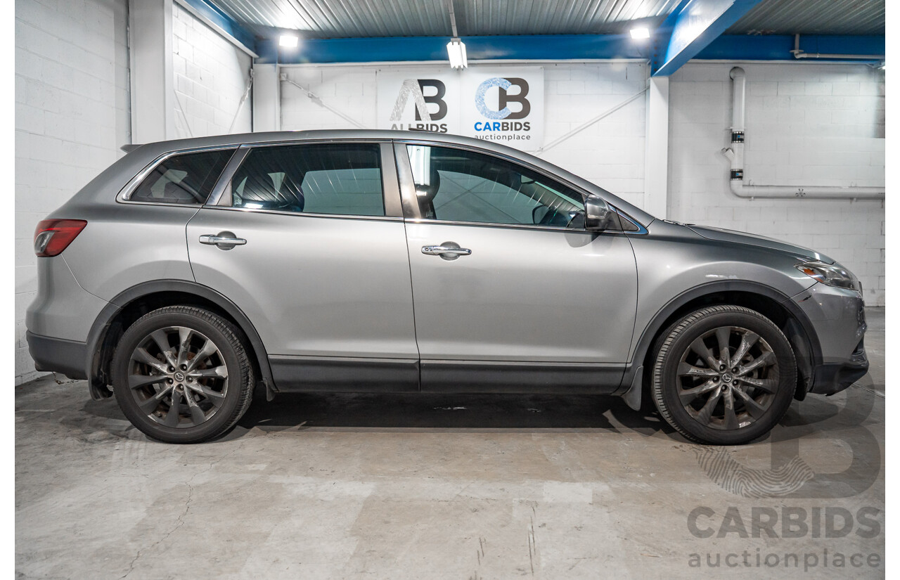 1/2015 Mazda Cx-9 Grand Touring MY14 4d Wagon Silver V6 3.7L