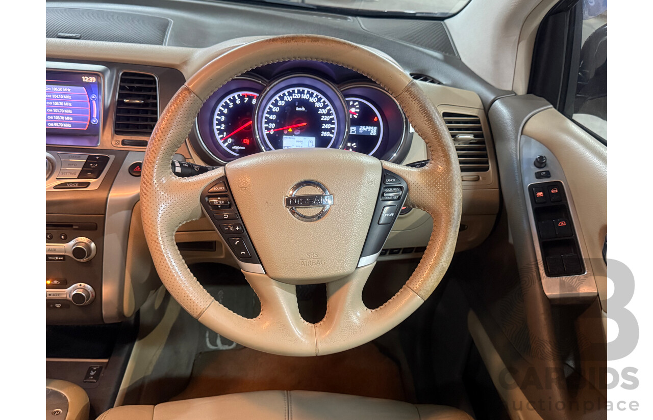 4/2012 Nissan Murano Ti Z51 MY12 4d Wagon Maroon V6 3.5L