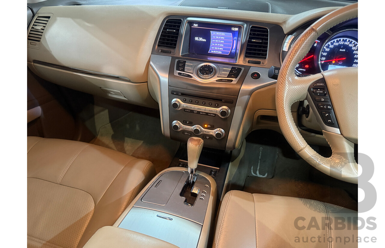 4/2012 Nissan Murano Ti Z51 MY12 4d Wagon Maroon V6 3.5L