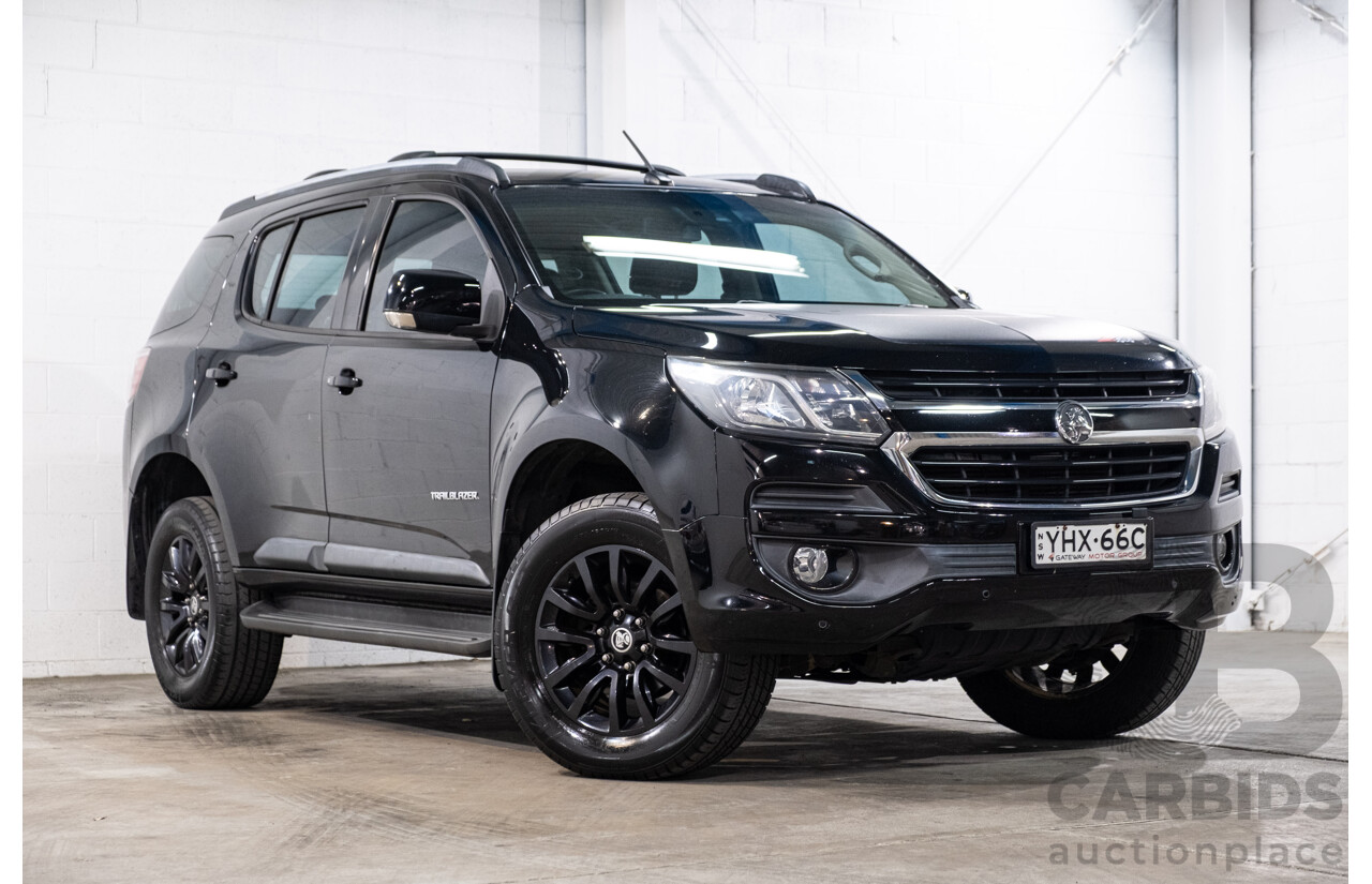 07/2017 Holden Trailblazer Z71 (4x4) RG MY18 4d Wagon Mineral Black Metallic Turbo Diesel 2.8L