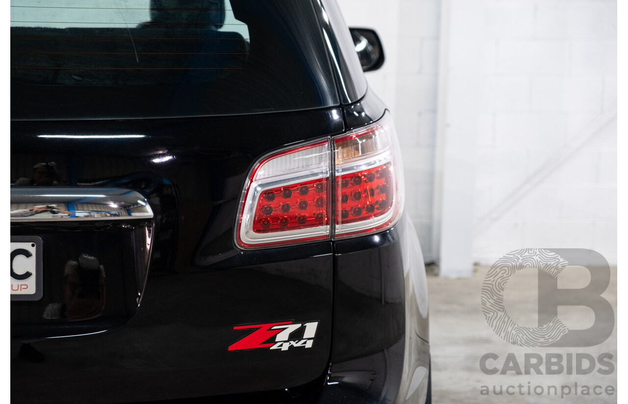 07/2017 Holden Trailblazer Z71 (4x4) RG MY18 4d Wagon Mineral Black Metallic Turbo Diesel 2.8L