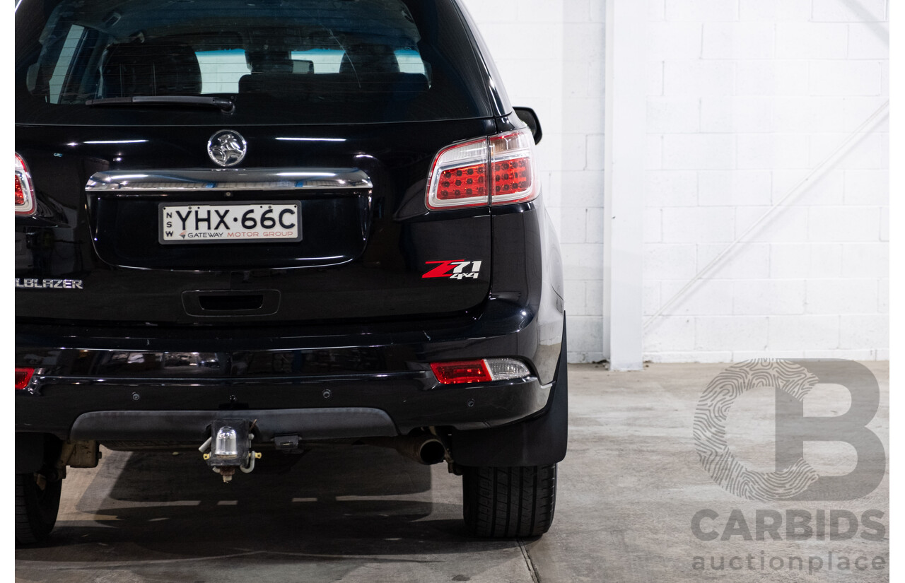 07/2017 Holden Trailblazer Z71 (4x4) RG MY18 4d Wagon Mineral Black Metallic Turbo Diesel 2.8L