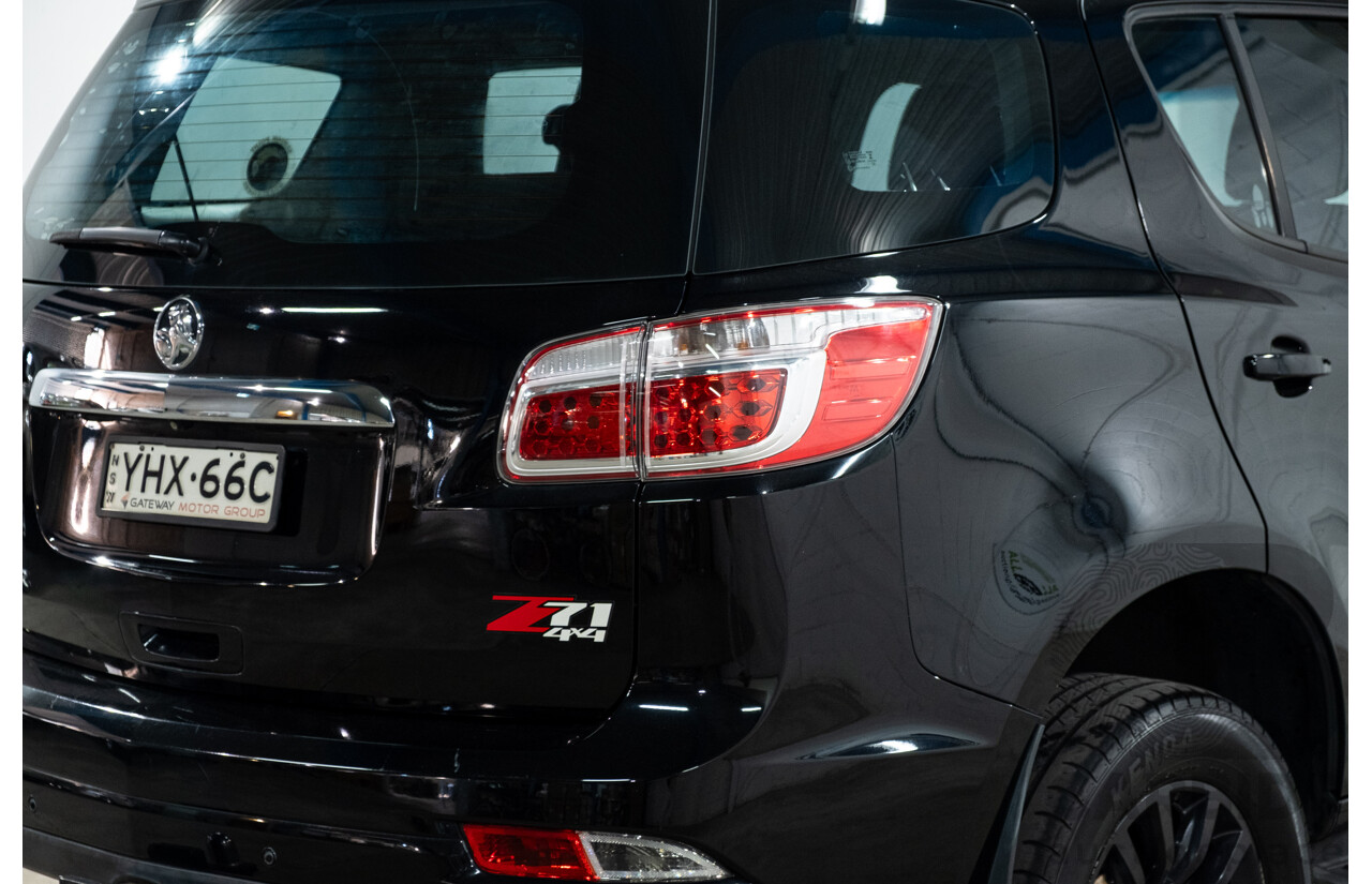 07/2017 Holden Trailblazer Z71 (4x4) RG MY18 4d Wagon Mineral Black Metallic Turbo Diesel 2.8L
