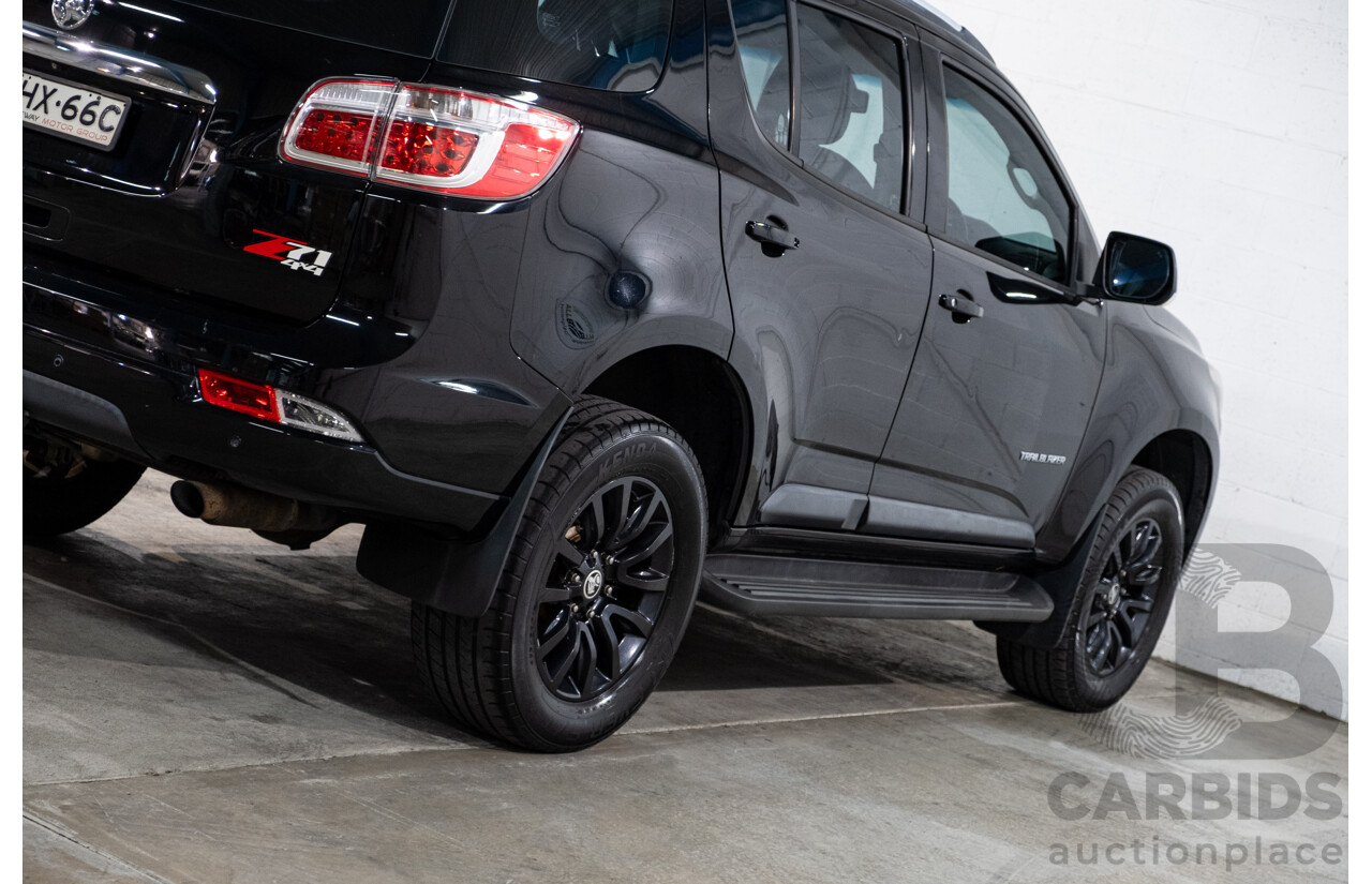 07/2017 Holden Trailblazer Z71 (4x4) RG MY18 4d Wagon Mineral Black Metallic Turbo Diesel 2.8L