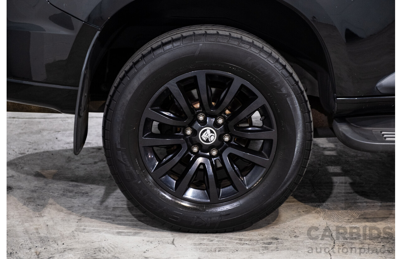 07/2017 Holden Trailblazer Z71 (4x4) RG MY18 4d Wagon Mineral Black Metallic Turbo Diesel 2.8L