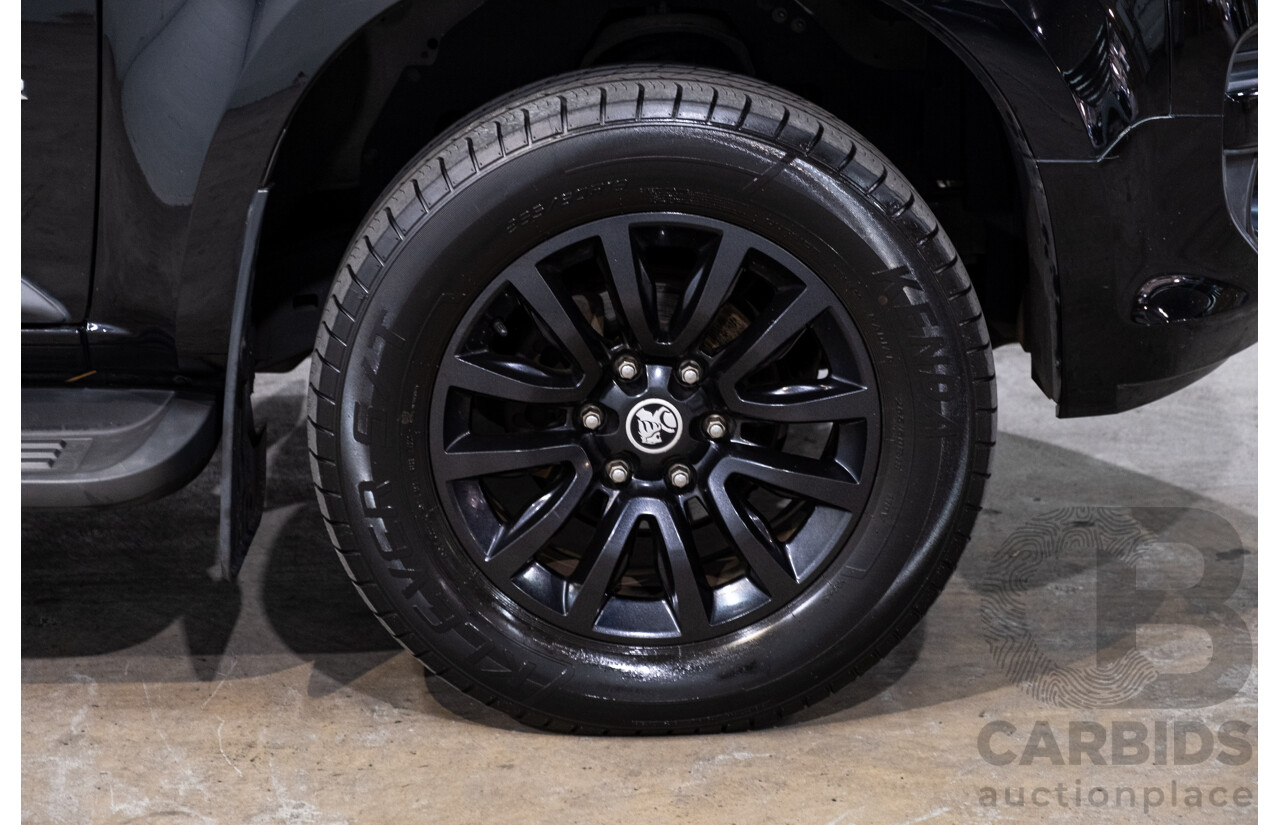 07/2017 Holden Trailblazer Z71 (4x4) RG MY18 4d Wagon Mineral Black Metallic Turbo Diesel 2.8L