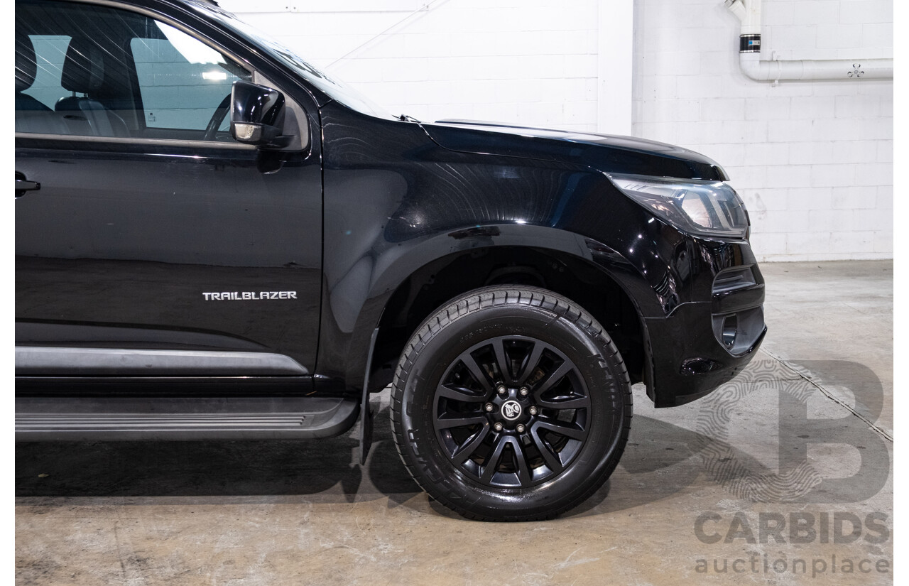 07/2017 Holden Trailblazer Z71 (4x4) RG MY18 4d Wagon Mineral Black Metallic Turbo Diesel 2.8L