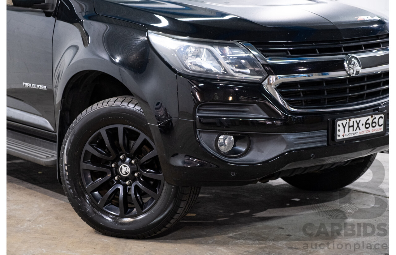 07/2017 Holden Trailblazer Z71 (4x4) RG MY18 4d Wagon Mineral Black Metallic Turbo Diesel 2.8L