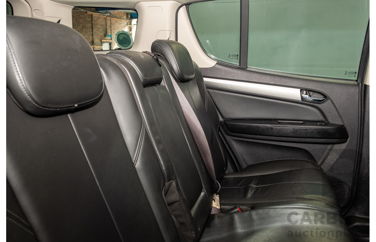 07/2017 Holden Trailblazer Z71 (4x4) RG MY18 4d Wagon Mineral Black Metallic Turbo Diesel 2.8L