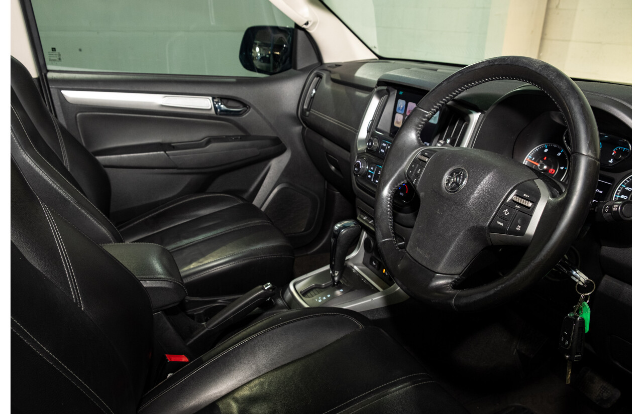 07/2017 Holden Trailblazer Z71 (4x4) RG MY18 4d Wagon Mineral Black Metallic Turbo Diesel 2.8L