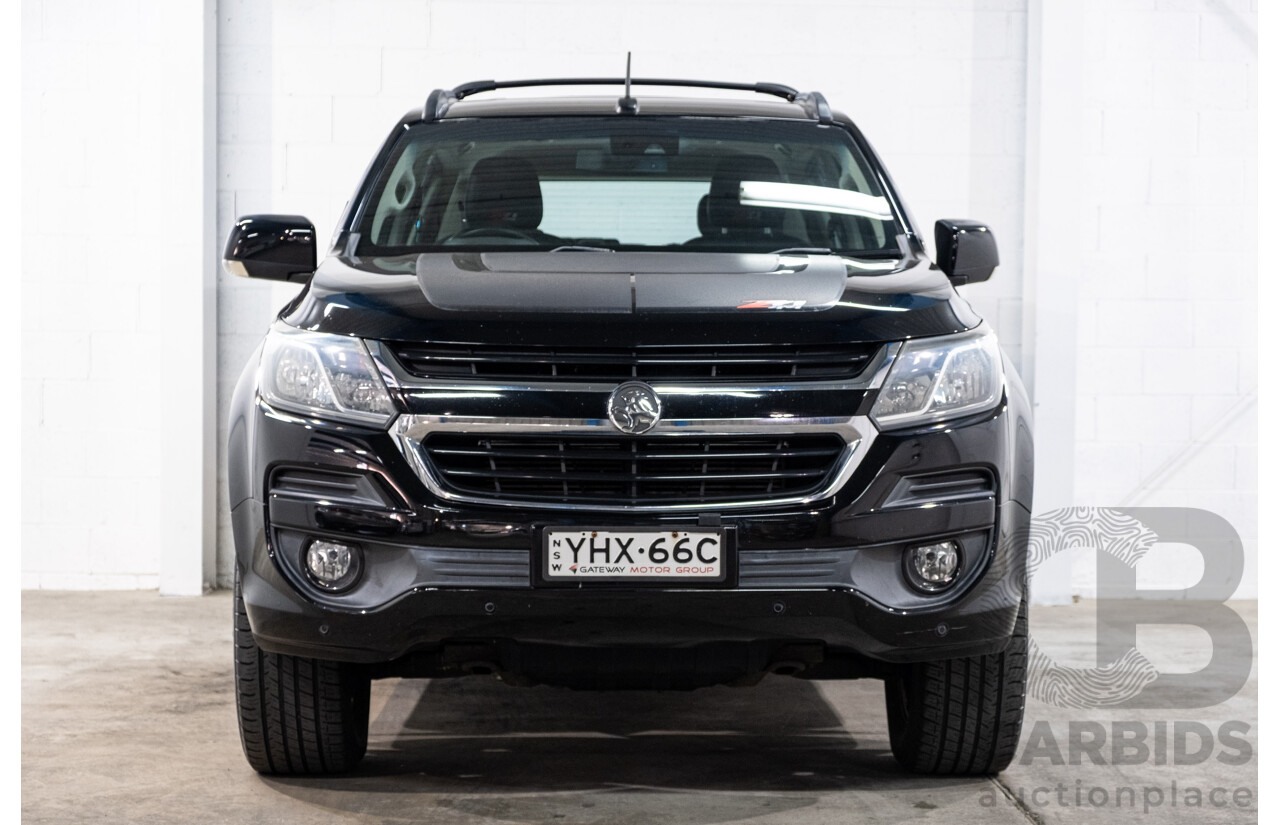 07/2017 Holden Trailblazer Z71 (4x4) RG MY18 4d Wagon Mineral Black Metallic Turbo Diesel 2.8L