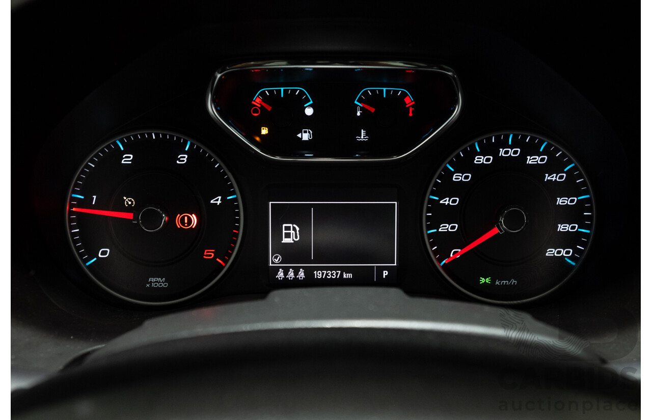 07/2017 Holden Trailblazer Z71 (4x4) RG MY18 4d Wagon Mineral Black Metallic Turbo Diesel 2.8L