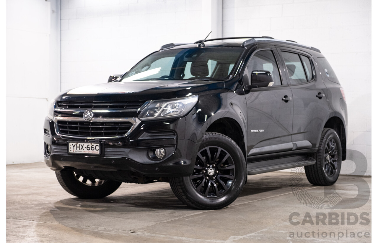 07/2017 Holden Trailblazer Z71 (4x4) RG MY18 4d Wagon Mineral Black Metallic Turbo Diesel 2.8L