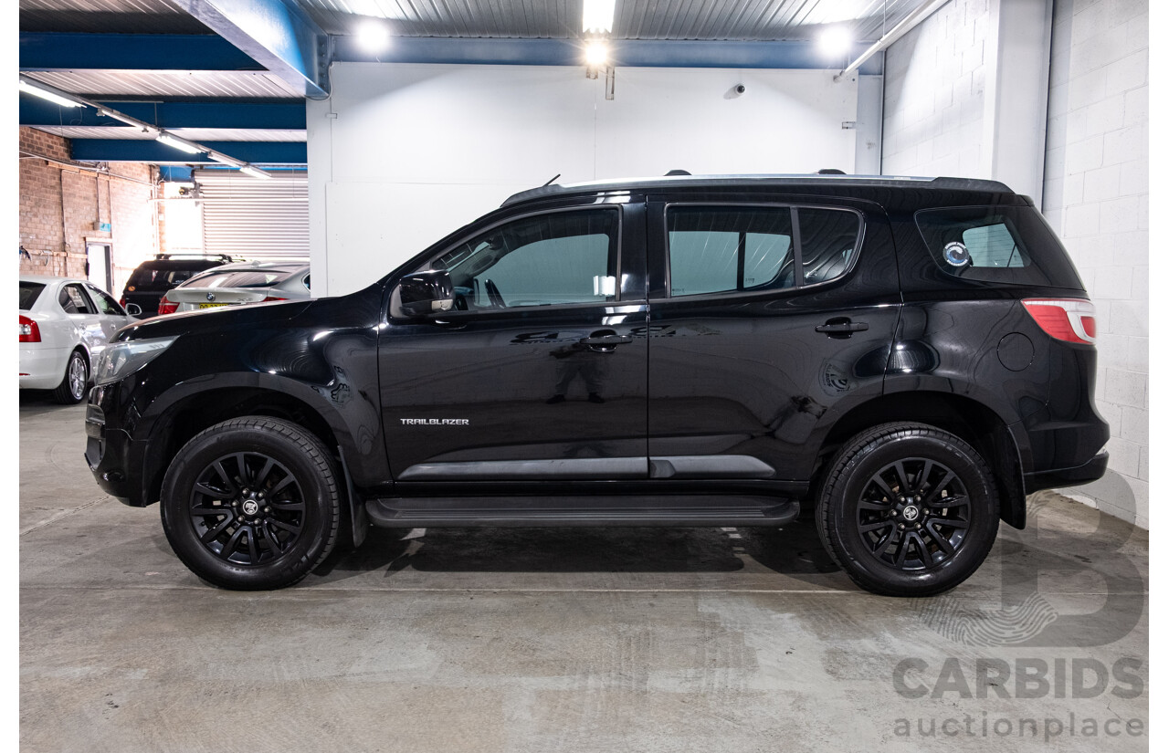 07/2017 Holden Trailblazer Z71 (4x4) RG MY18 4d Wagon Mineral Black Metallic Turbo Diesel 2.8L