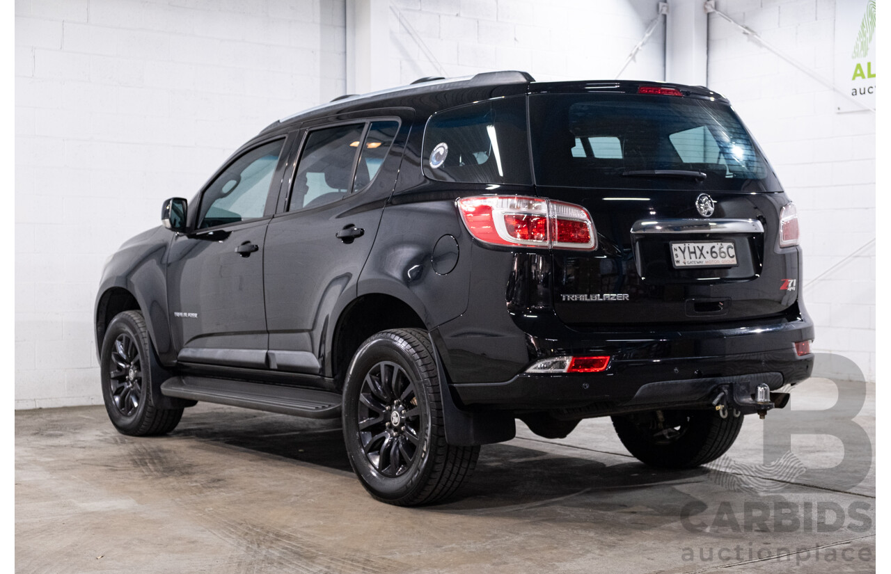 07/2017 Holden Trailblazer Z71 (4x4) RG MY18 4d Wagon Mineral Black Metallic Turbo Diesel 2.8L