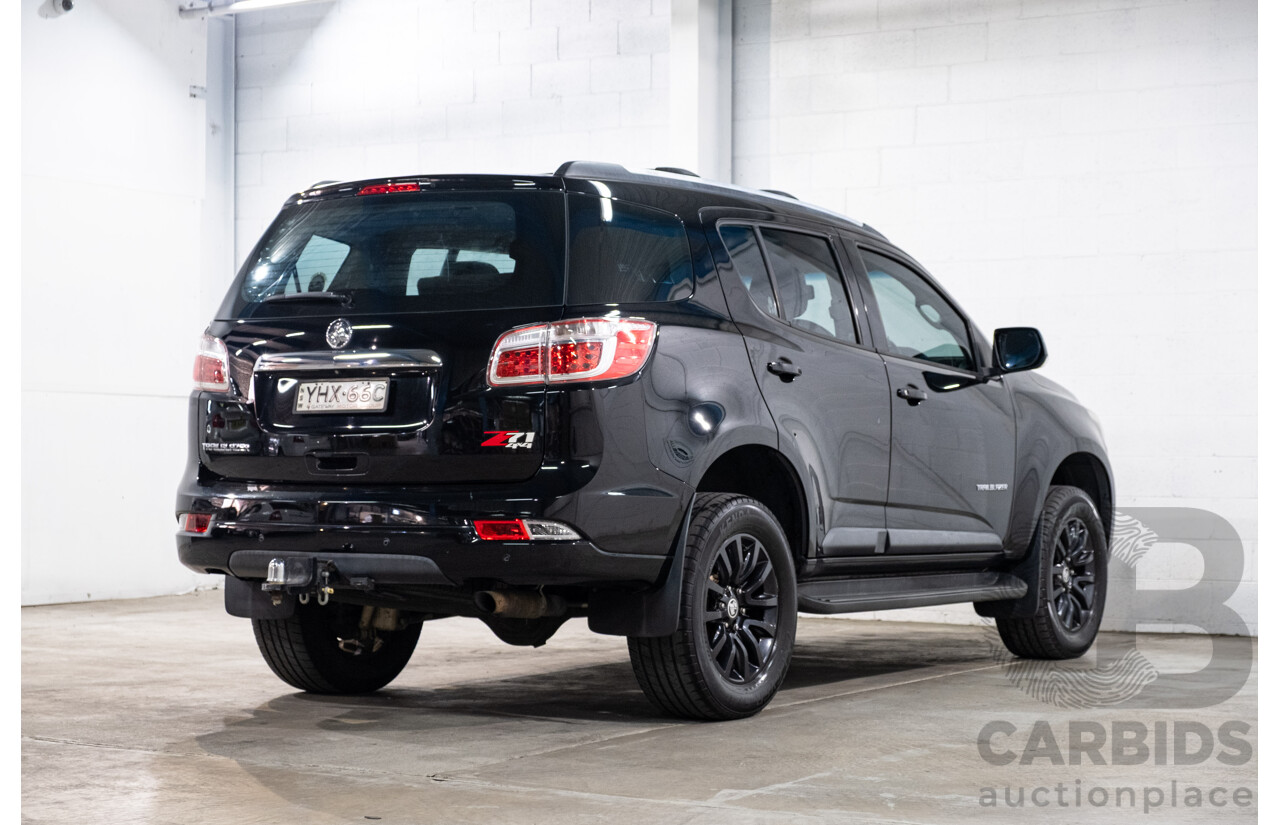 07/2017 Holden Trailblazer Z71 (4x4) RG MY18 4d Wagon Mineral Black Metallic Turbo Diesel 2.8L
