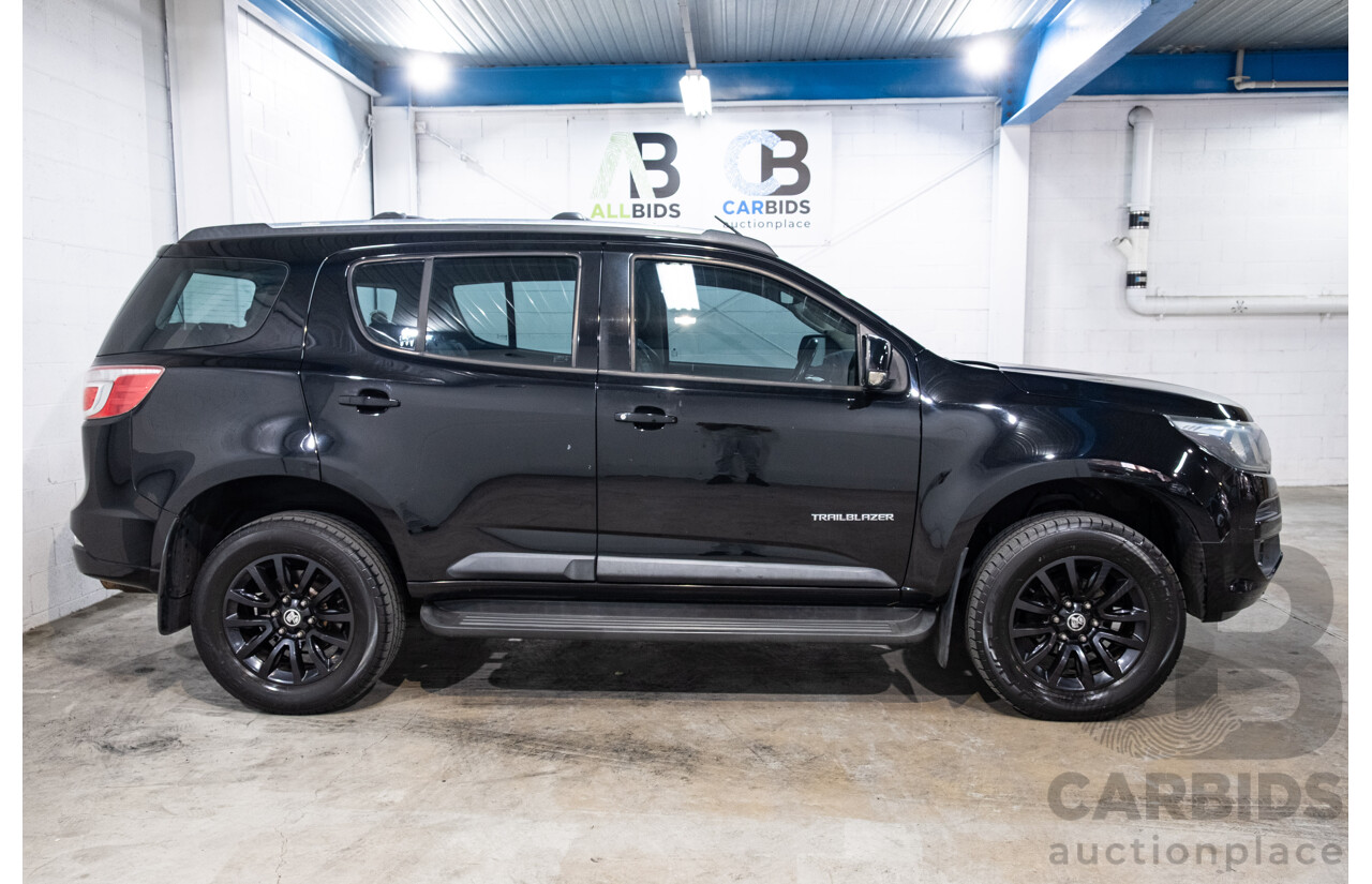 07/2017 Holden Trailblazer Z71 (4x4) RG MY18 4d Wagon Mineral Black Metallic Turbo Diesel 2.8L