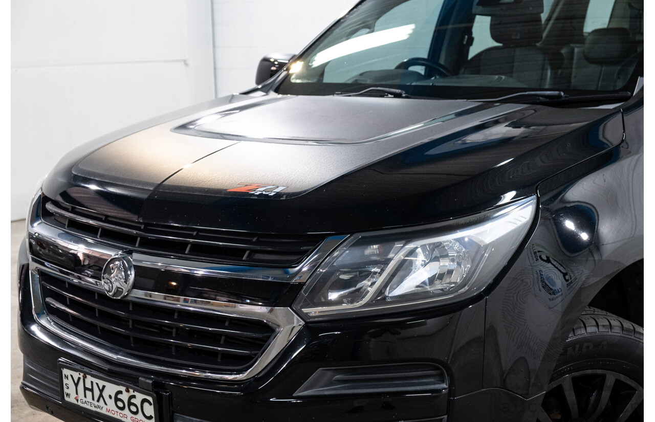07/2017 Holden Trailblazer Z71 (4x4) RG MY18 4d Wagon Mineral Black Metallic Turbo Diesel 2.8L