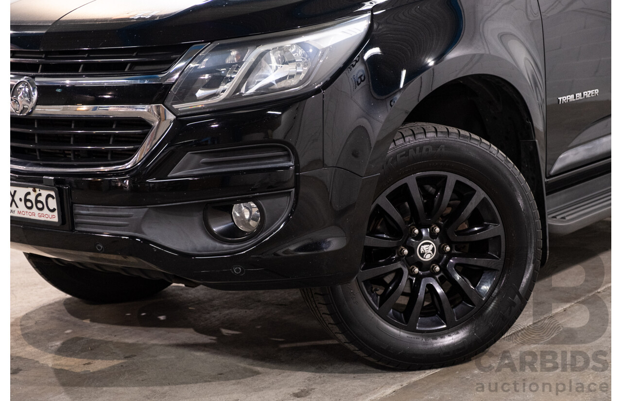 07/2017 Holden Trailblazer Z71 (4x4) RG MY18 4d Wagon Mineral Black Metallic Turbo Diesel 2.8L