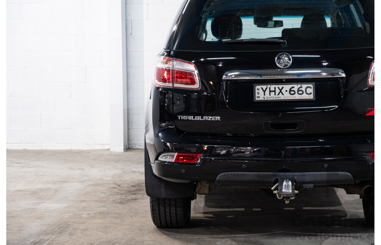 07/2017 Holden Trailblazer Z71 (4x4) RG MY18 4d Wagon Mineral Black Metallic Turbo Diesel 2.8L