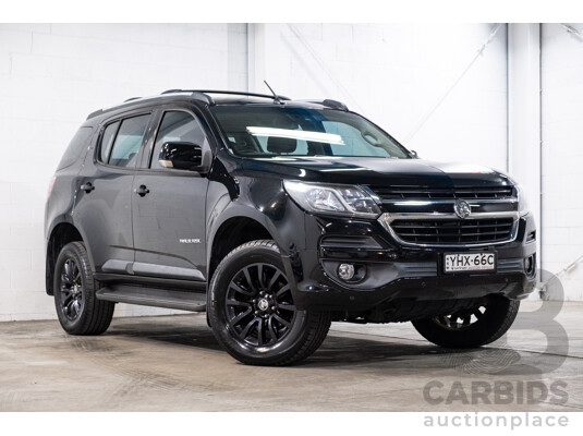 07/2017 Holden Trailblazer Z71 (4x4) RG MY18 4d Wagon Mineral Black Metallic Turbo Diesel 2.8L