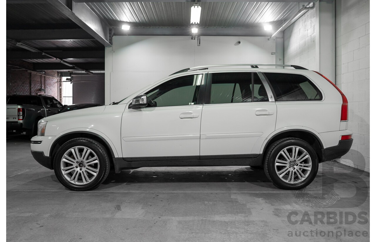 11/2011 Volvo XC90 D5 Executive MY12 4d Wagon Ice White Turbo Diesel 2.4L