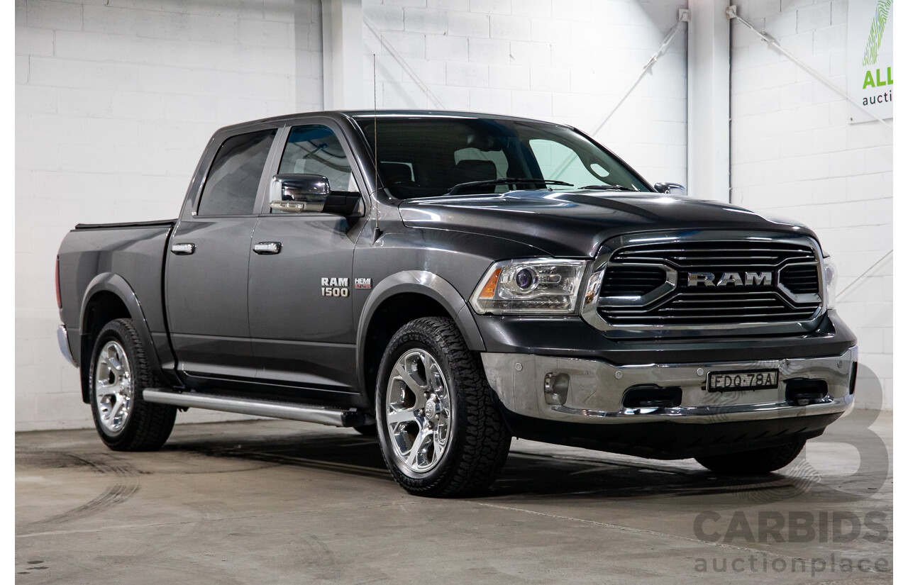 08/2019 ASV (Dodge) RAM 1500 Laramie (4x4) FD3.2 MY19 Crew Cab Utility Billet Silver Metallic V8 5.7L