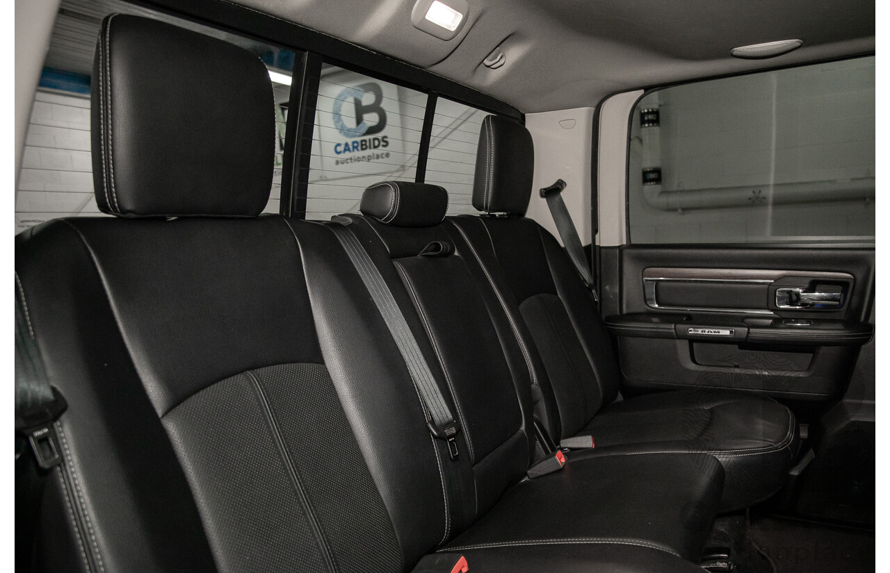 08/2019 ASV (Dodge) RAM 1500 Laramie (4x4) FD3.2 MY19 Crew Cab Utility Billet Silver Metallic V8 5.7L