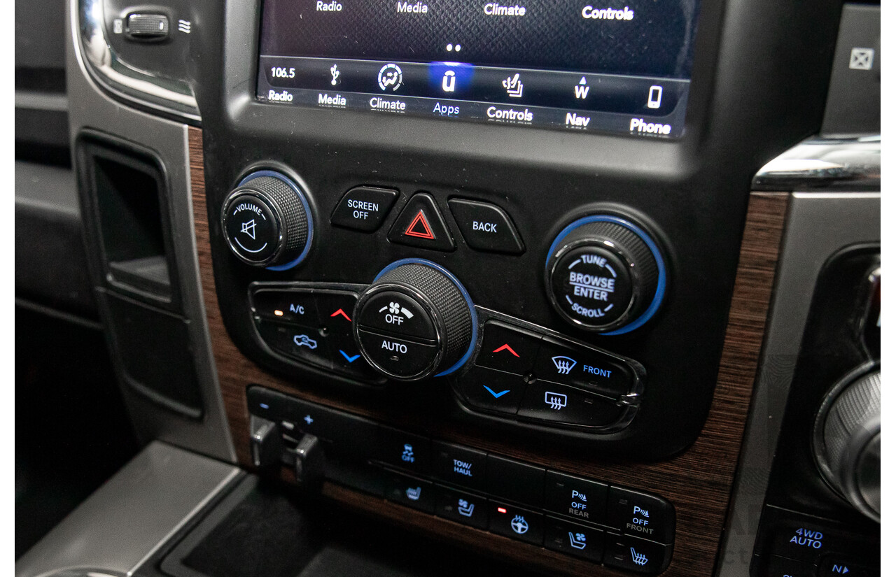 08/2019 ASV (Dodge) RAM 1500 Laramie (4x4) FD3.2 MY19 Crew Cab Utility Billet Silver Metallic V8 5.7L
