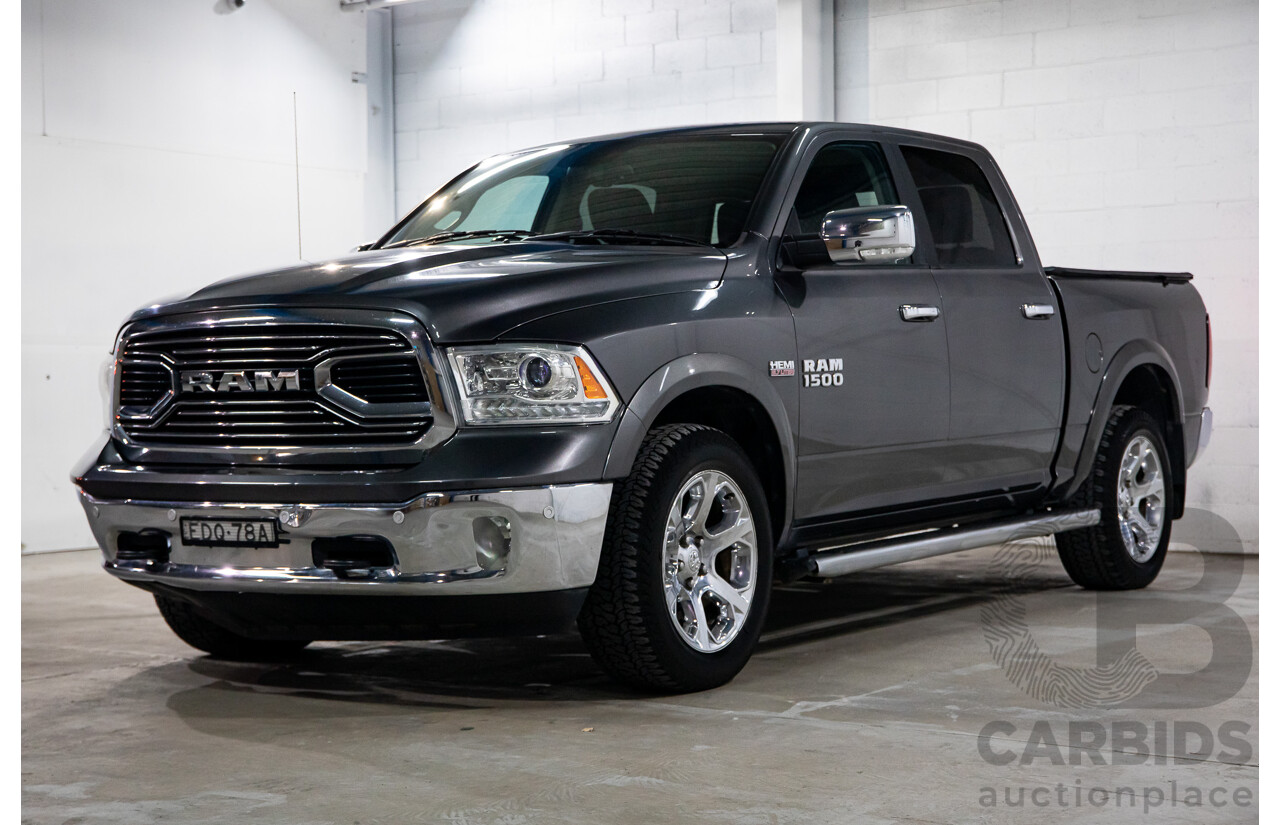 08/2019 ASV (Dodge) RAM 1500 Laramie (4x4) FD3.2 MY19 Crew Cab Utility Billet Silver Metallic V8 5.7L
