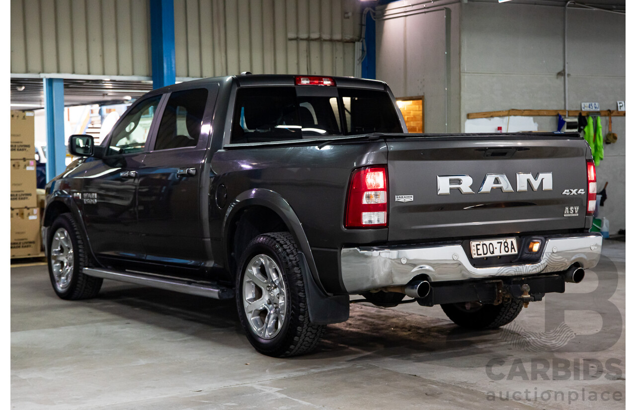 08/2019 ASV (Dodge) RAM 1500 Laramie (4x4) FD3.2 MY19 Crew Cab Utility Billet Silver Metallic V8 5.7L