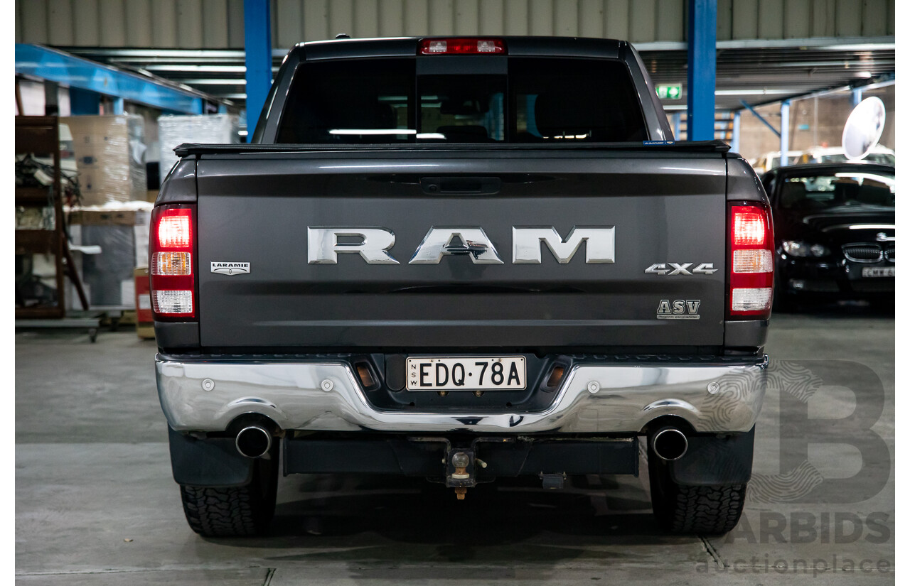 08/2019 ASV (Dodge) RAM 1500 Laramie (4x4) FD3.2 MY19 Crew Cab Utility Billet Silver Metallic V8 5.7L
