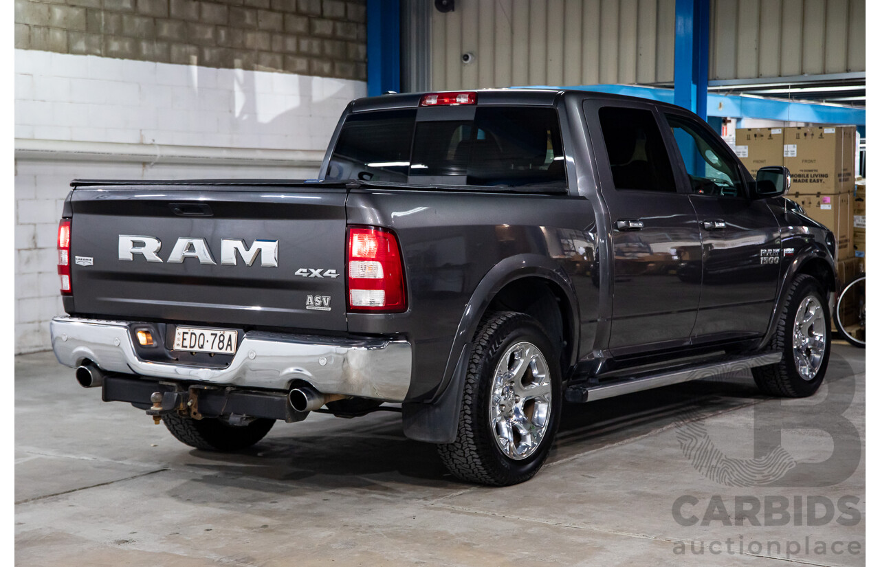 08/2019 ASV (Dodge) RAM 1500 Laramie (4x4) FD3.2 MY19 Crew Cab Utility Billet Silver Metallic V8 5.7L