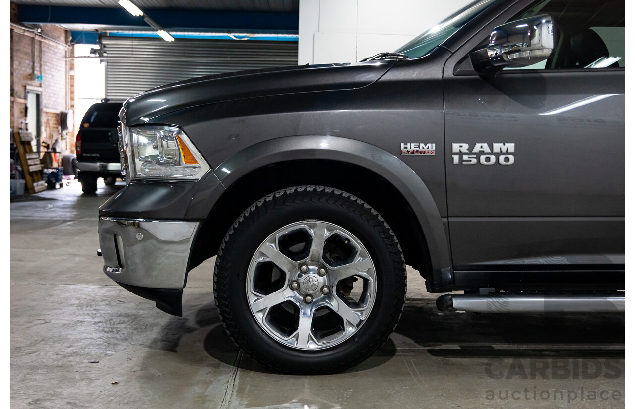 08/2019 ASV (Dodge) RAM 1500 Laramie (4x4) FD3.2 MY19 Crew Cab Utility Billet Silver Metallic V8 5.7L