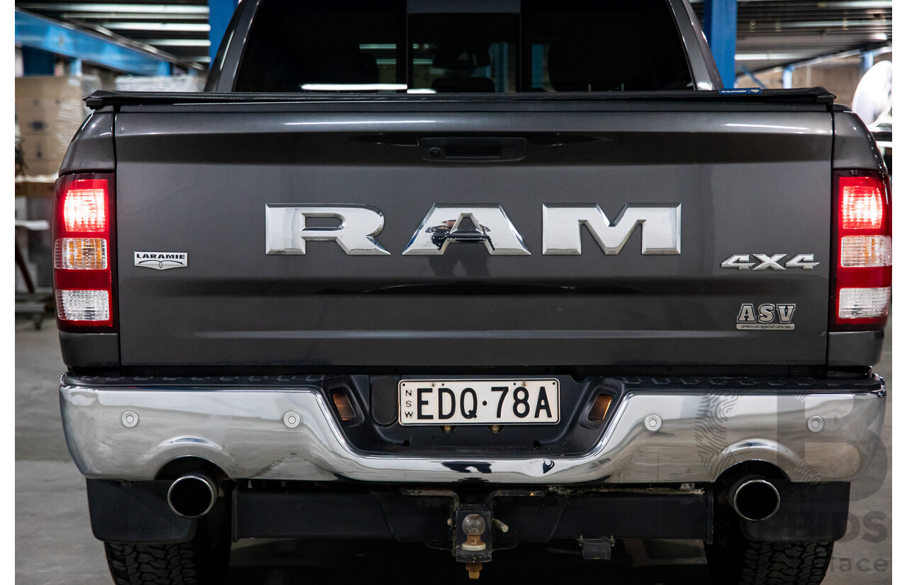 08/2019 ASV (Dodge) RAM 1500 Laramie (4x4) FD3.2 MY19 Crew Cab Utility Billet Silver Metallic V8 5.7L