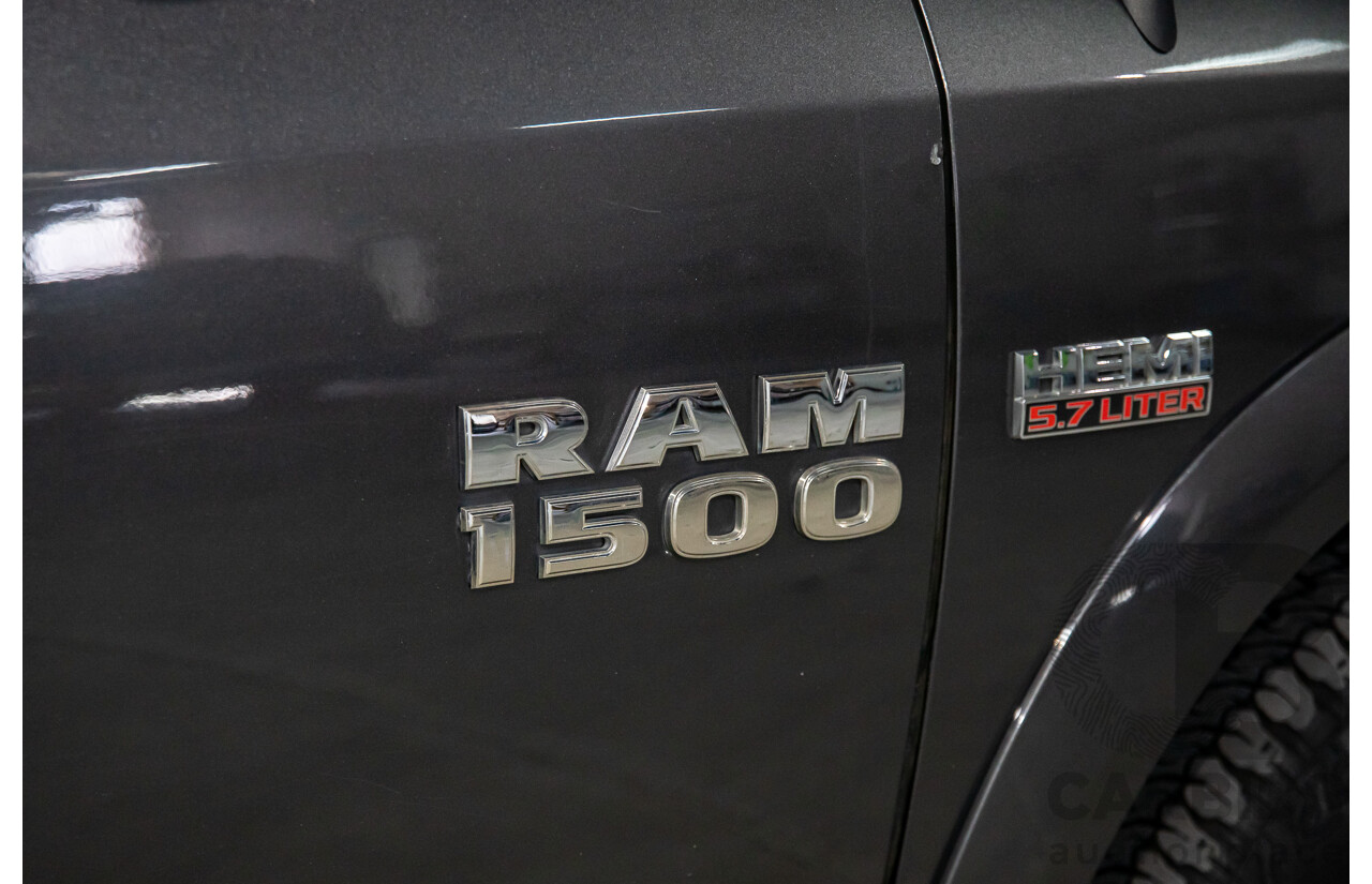 08/2019 ASV (Dodge) RAM 1500 Laramie (4x4) FD3.2 MY19 Crew Cab Utility Billet Silver Metallic V8 5.7L