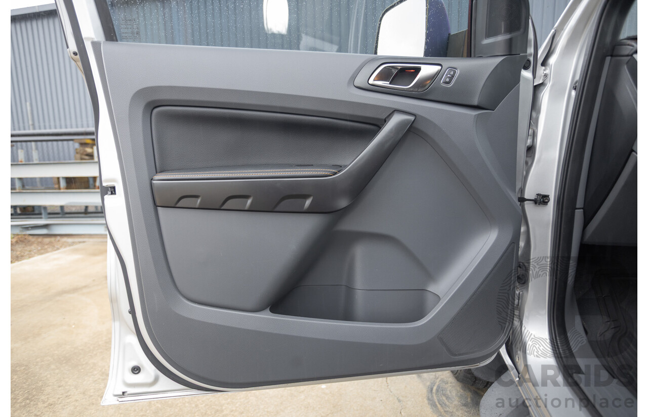 3/2018 Ford Ranger Wildtrak 3.2 (4x4) PX MKII MY18 Dual Cab P/Up Ingot Silver Metallic Turbo Diesel 3.2L
