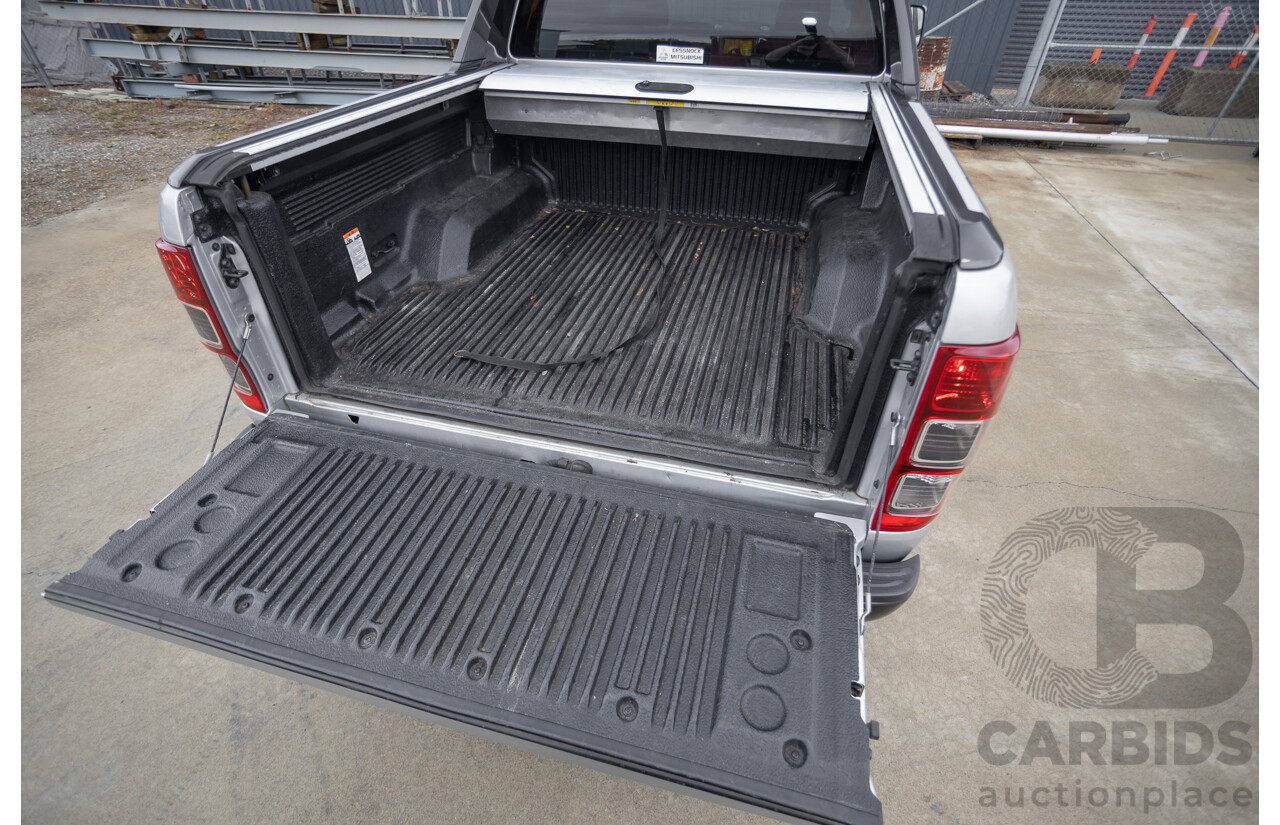 3/2018 Ford Ranger Wildtrak 3.2 (4x4) PX MKII MY18 Dual Cab P/Up Ingot Silver Metallic Turbo Diesel 3.2L