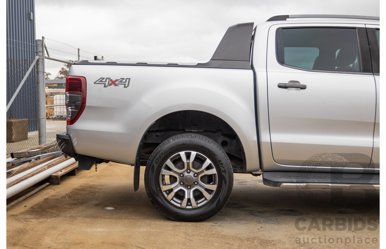 3/2018 Ford Ranger Wildtrak 3.2 (4x4) PX MKII MY18 Dual Cab P/Up Ingot Silver Metallic Turbo Diesel 3.2L