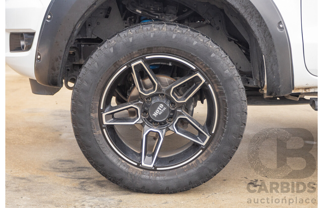 10/2017 Ford Ranger XLS 3.2 (4x4) PX MKII MY17 Update Dual Cab Utility White Turbo Diesel 3.2L