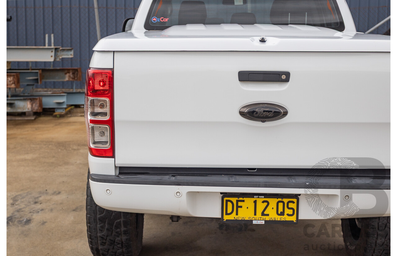 10/2017 Ford Ranger XLS 3.2 (4x4) PX MKII MY17 Update Dual Cab Utility White Turbo Diesel 3.2L