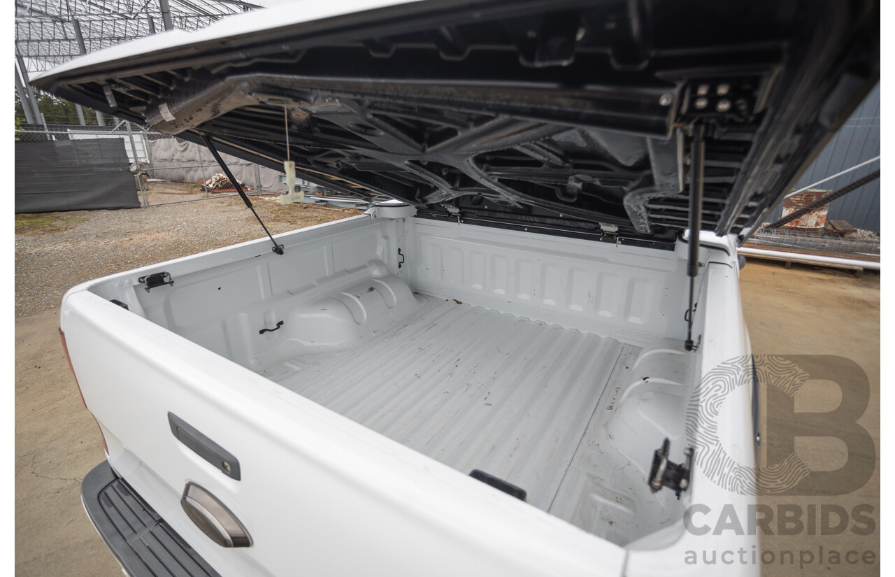 10/2017 Ford Ranger XLS 3.2 (4x4) PX MKII MY17 Update Dual Cab Utility White Turbo Diesel 3.2L